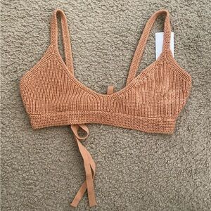 Petaluma Tan Knit‎ Bralette